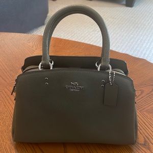 Coach small olive bag